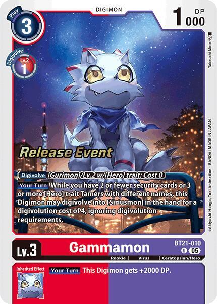 Gammamon card image