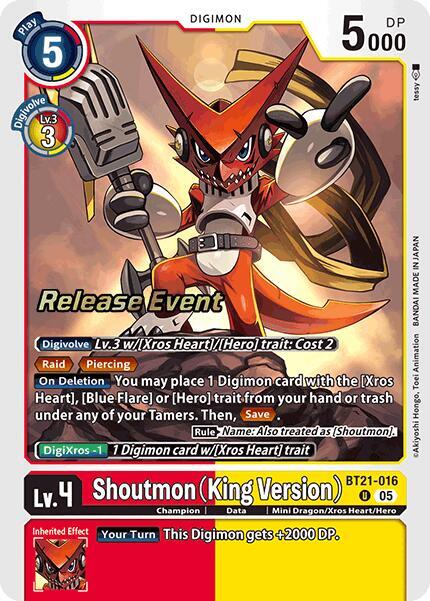 Shoutmon (King Version) card image