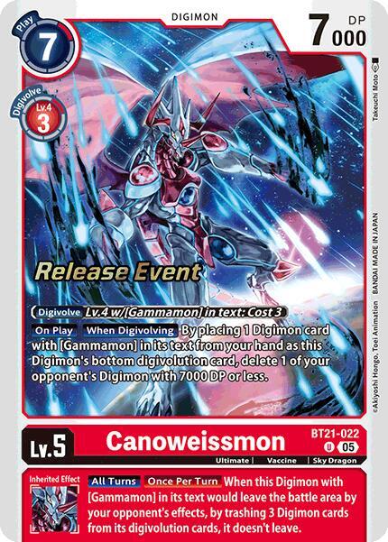 Canoweissmon card image