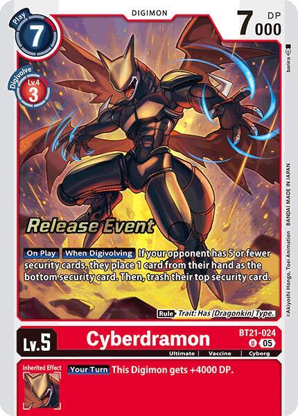 Cyberdramon card image