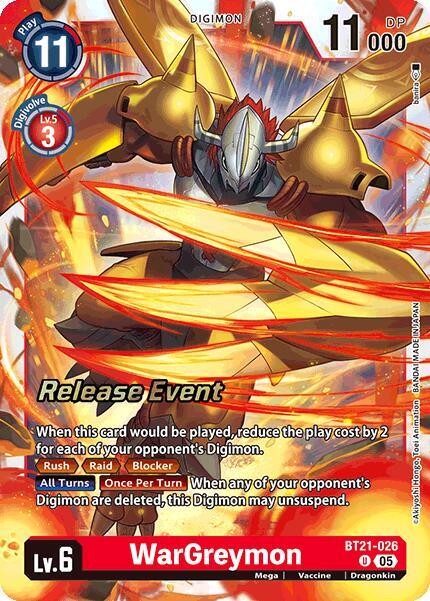 WarGreymon card image