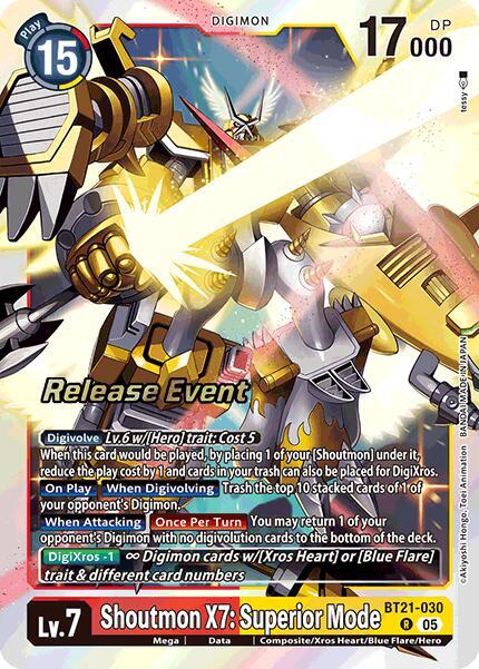 Shoutmon X7: Superior Mode card image