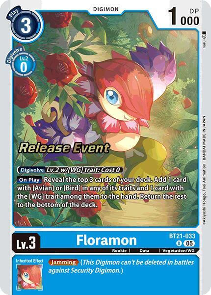 Floramon card image