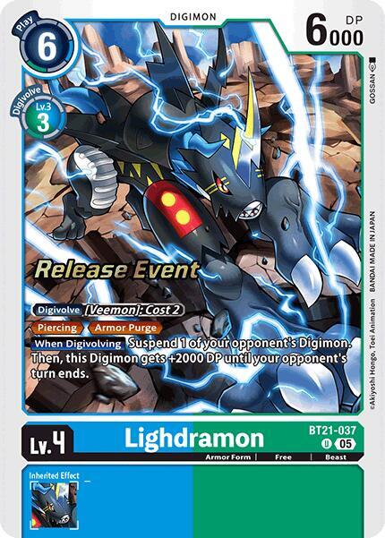 Lighdramon card image