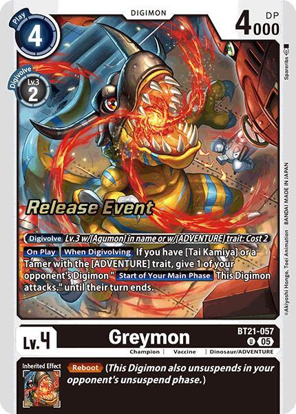 Greymon card image