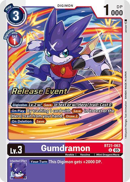 Gumdramon card image