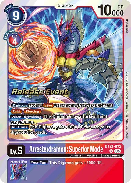 Arresterdramon: Superior Mode card image