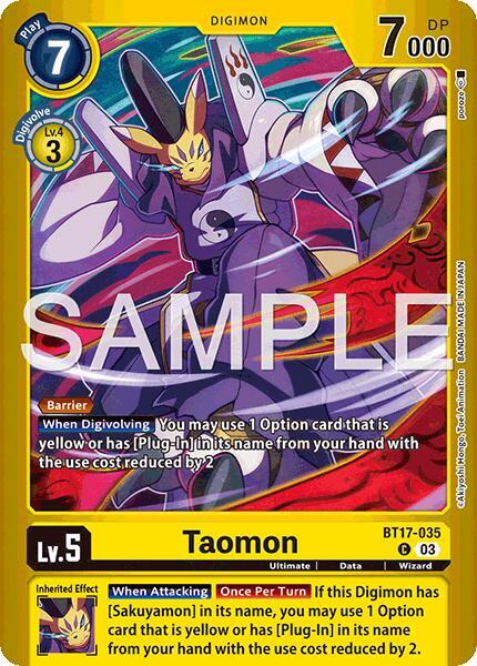 Taomon card image
