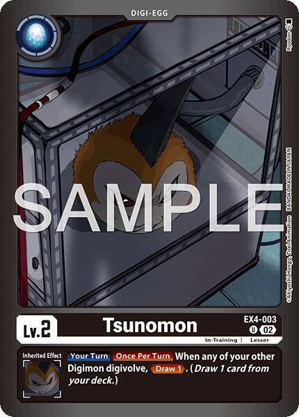 Tsunomon card image