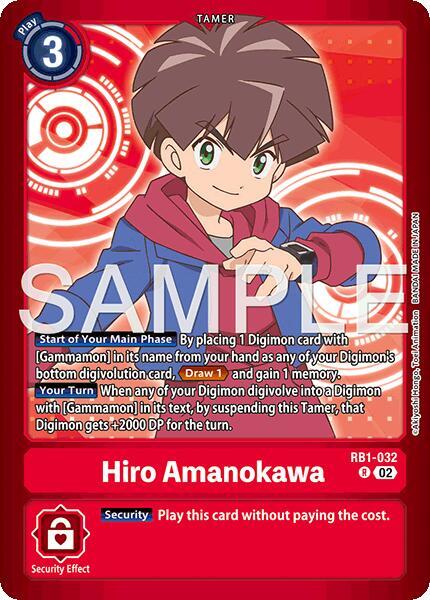 Hiro Amanokawa card image