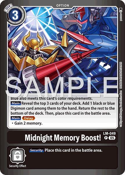 Midnight Memory Boost! card image