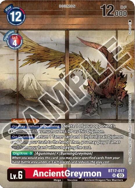 AncientGreymon (Tamer's Selection Box Ver. Championship 2024) card image