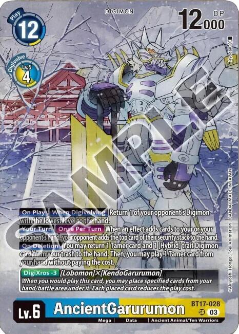 AncientGarurumon (Tamer's Selection Box Ver. Championship 2024) card image