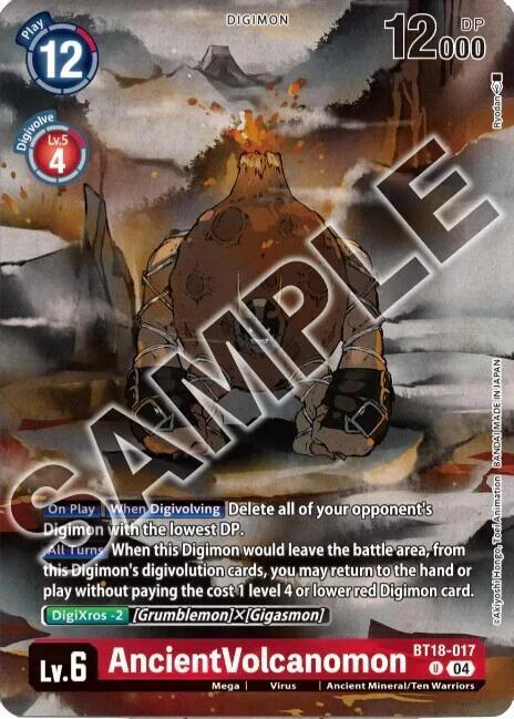 AncientVolcanomon (Tamer's Selection Box Ver. Championship 2024) card image