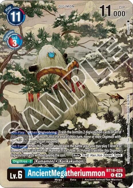 AncientMegatheriummon (Tamer's Selection Box Ver. Championship 2024) card image