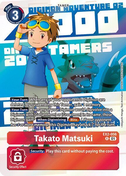 Takato Matsuki (Digimon Animation Series 25th Anniversary Set) card image