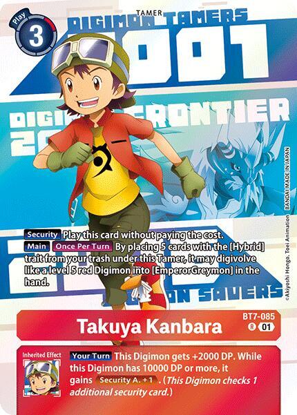 Takuya Kanbara (Digimon Animation Series 25th Anniversary Set) card image
