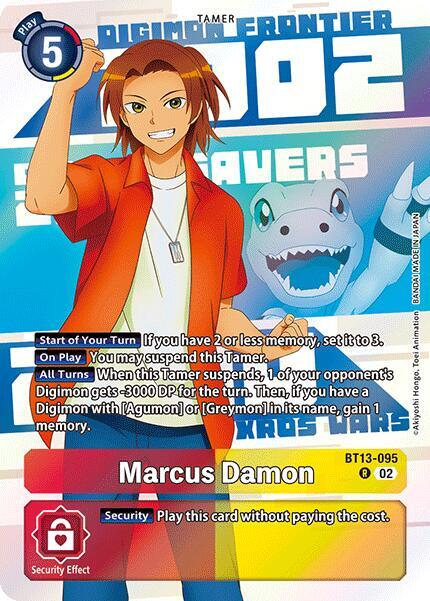 Marcus Damon (Digimon Animation Series 25th Anniversary Set) card image