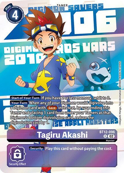 Tagiru Akashi (Digimon Animation Series 25th Anniversary Set) card image