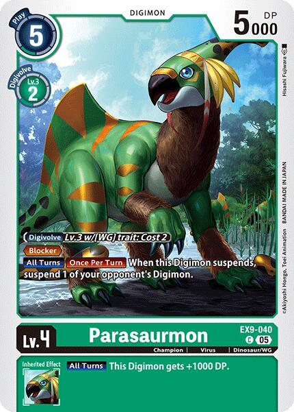 Parasaurmon card image
