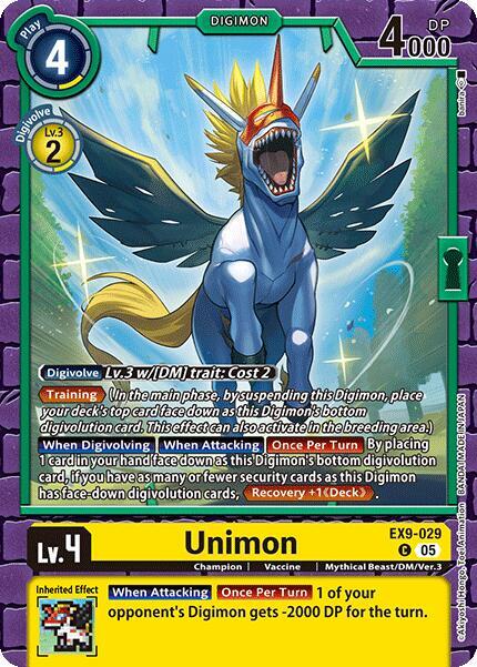 Unimon card image