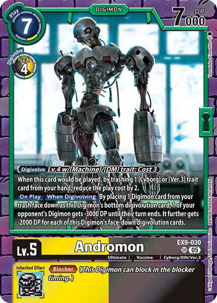 Andromon card image