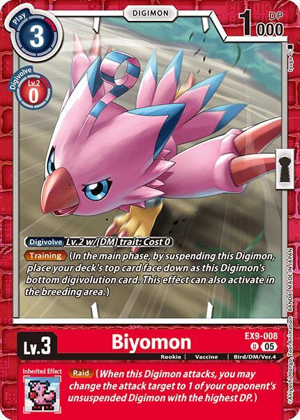 Biyomon card image