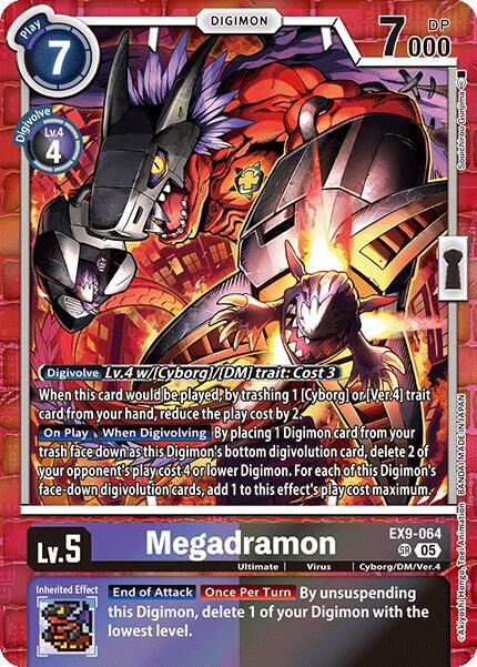 Megadramon card image