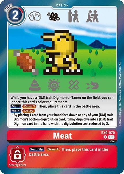 Meat card image