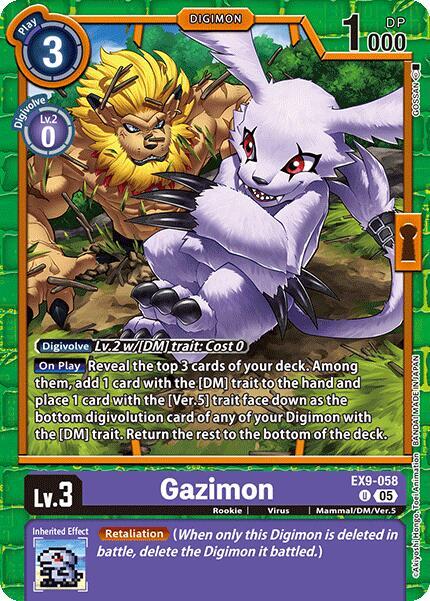 Gazimon card image