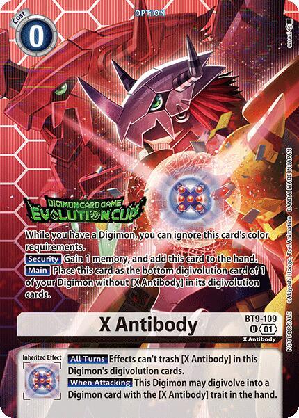 X Antibody (Evolution Cup 2025 Vol. 1) card image