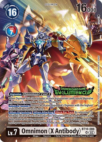 Omnimon (X Antibody) (Evolution Cup 2025 Vol. 1) card image