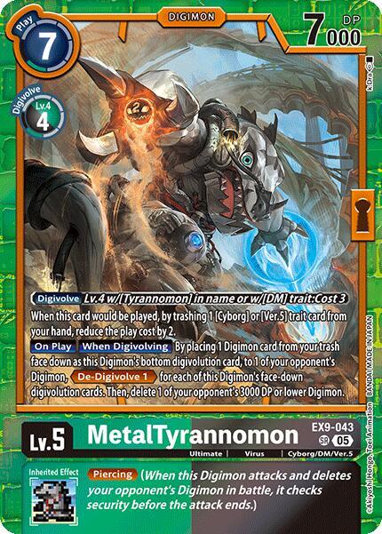 MetalTyrannomon card image