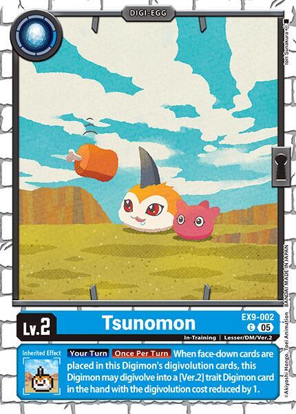 Tsunomon card image