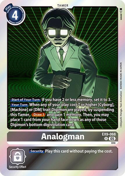 Analogman card image