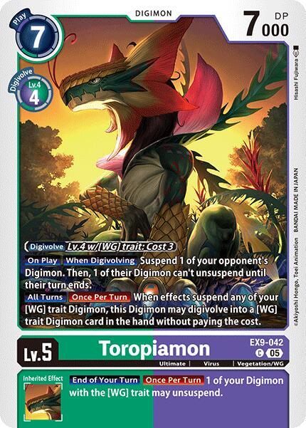 Toropiamon card image
