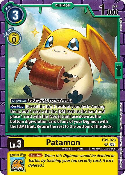 Patamon card image