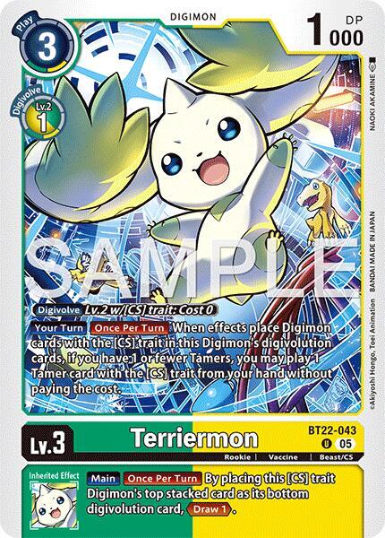 Terriermon card image
