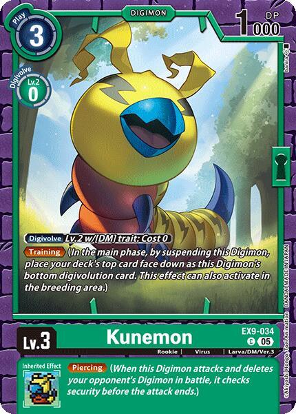 Kunemon card image