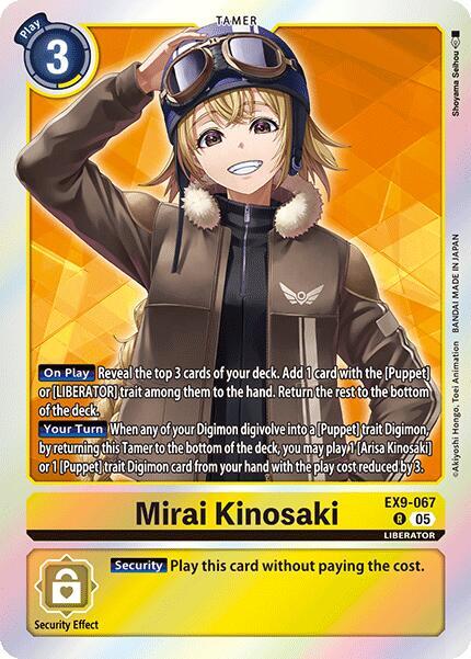 Mirai Kinosaki card image