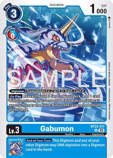 Gabumon card image