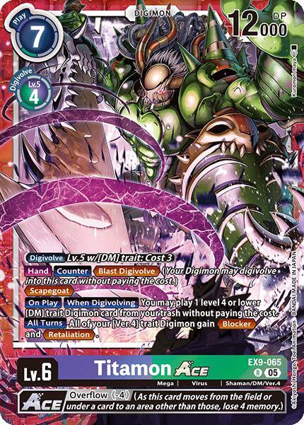 Titamon ACE card image
