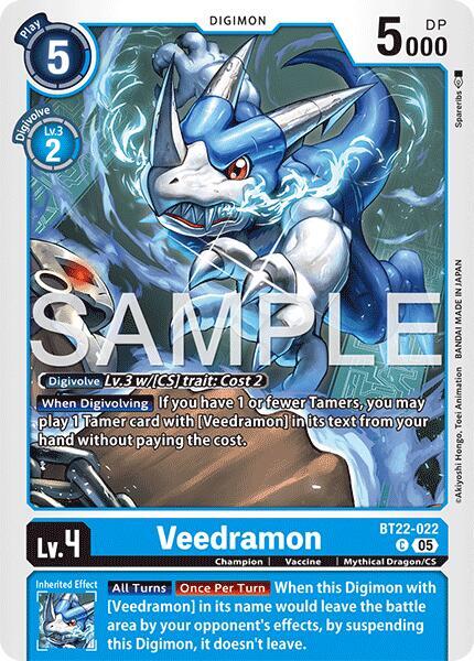 Veedramon card image