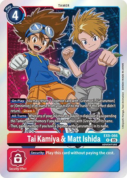 Tai Kamiya & Matt Ishida card image