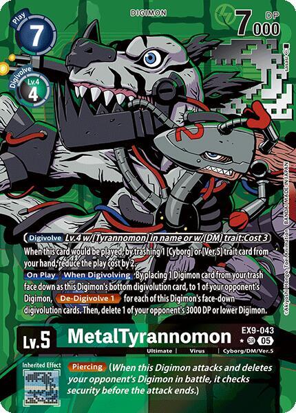 MetalTyrannomon (Alternate Art) card image