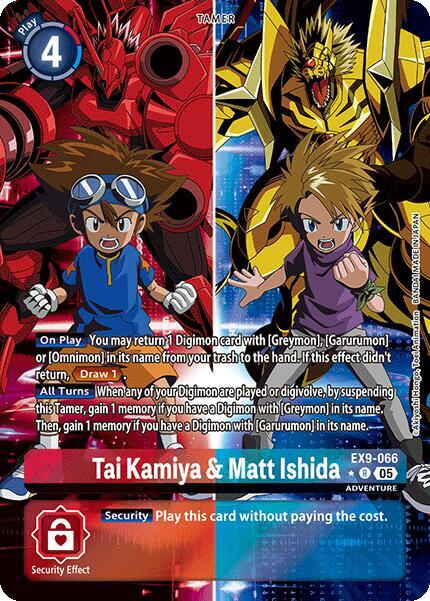 Tai Kamiya & Matt Ishida (Alternate Art) card image