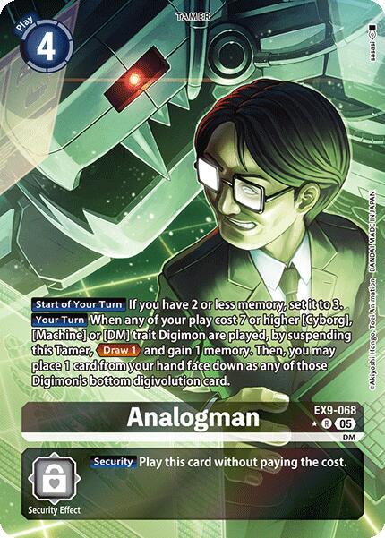 Analogman (Alternate Art) card image