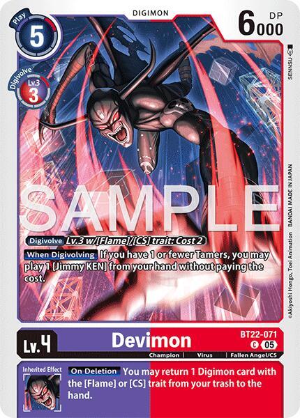 Devimon card image