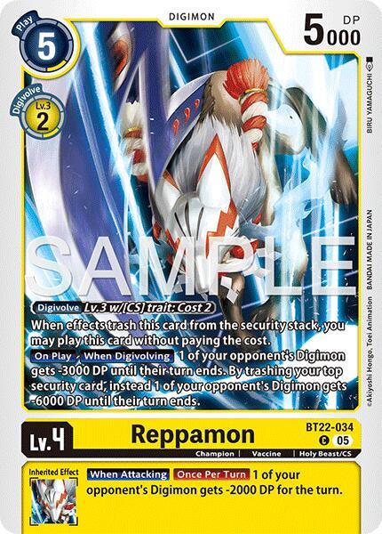 Reppamon card image