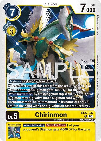 Chirinmon card image